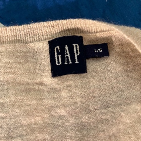GAP Wool Cardigan with ribbon button band (L) - Picture 3 of 5